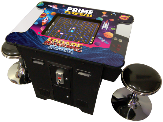 412 Games in 1 Cocktail Arcade Classic Series - Prime Arcades Inc