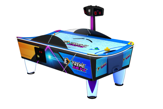Extreme Air FX Air Hockey 8’ Curved Playfield - Prime Arcades Inc