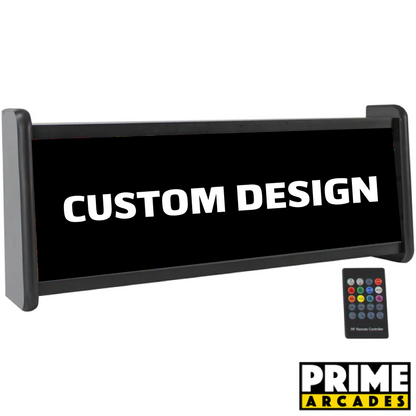 Custom LED Marquee Light Box - Prime Arcades Inc