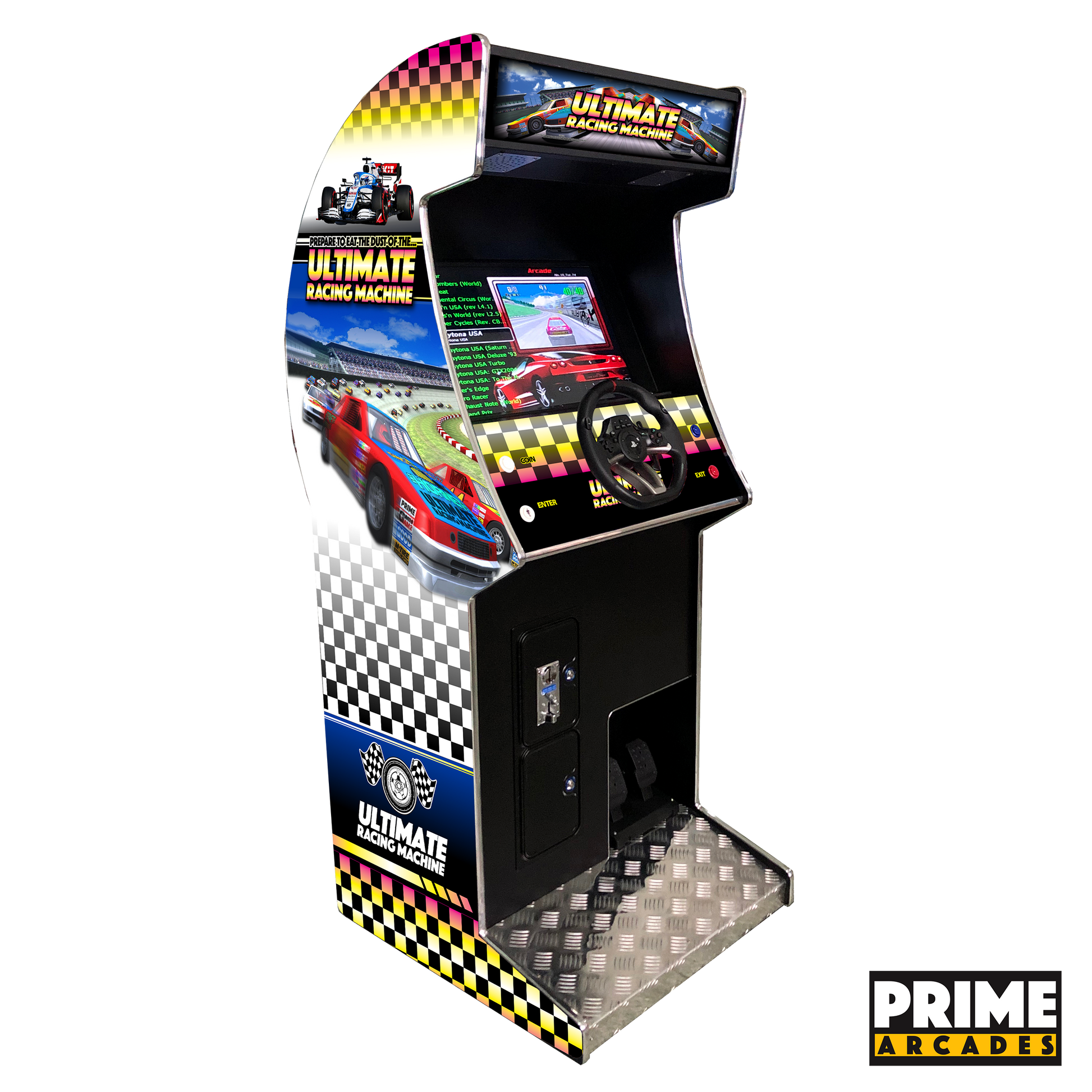 135 Racing Games in 1 Stand Up - Prime Arcades Inc