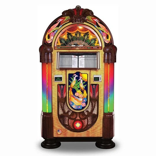 Rock-Ola Bubbler Peacock CD Jukebox - Prime Arcades Inc