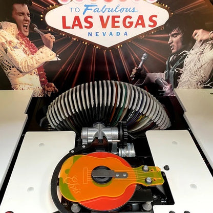 Rock-Ola Bubbler Elvis CD Jukebox in Gloss White - Prime Arcades Inc