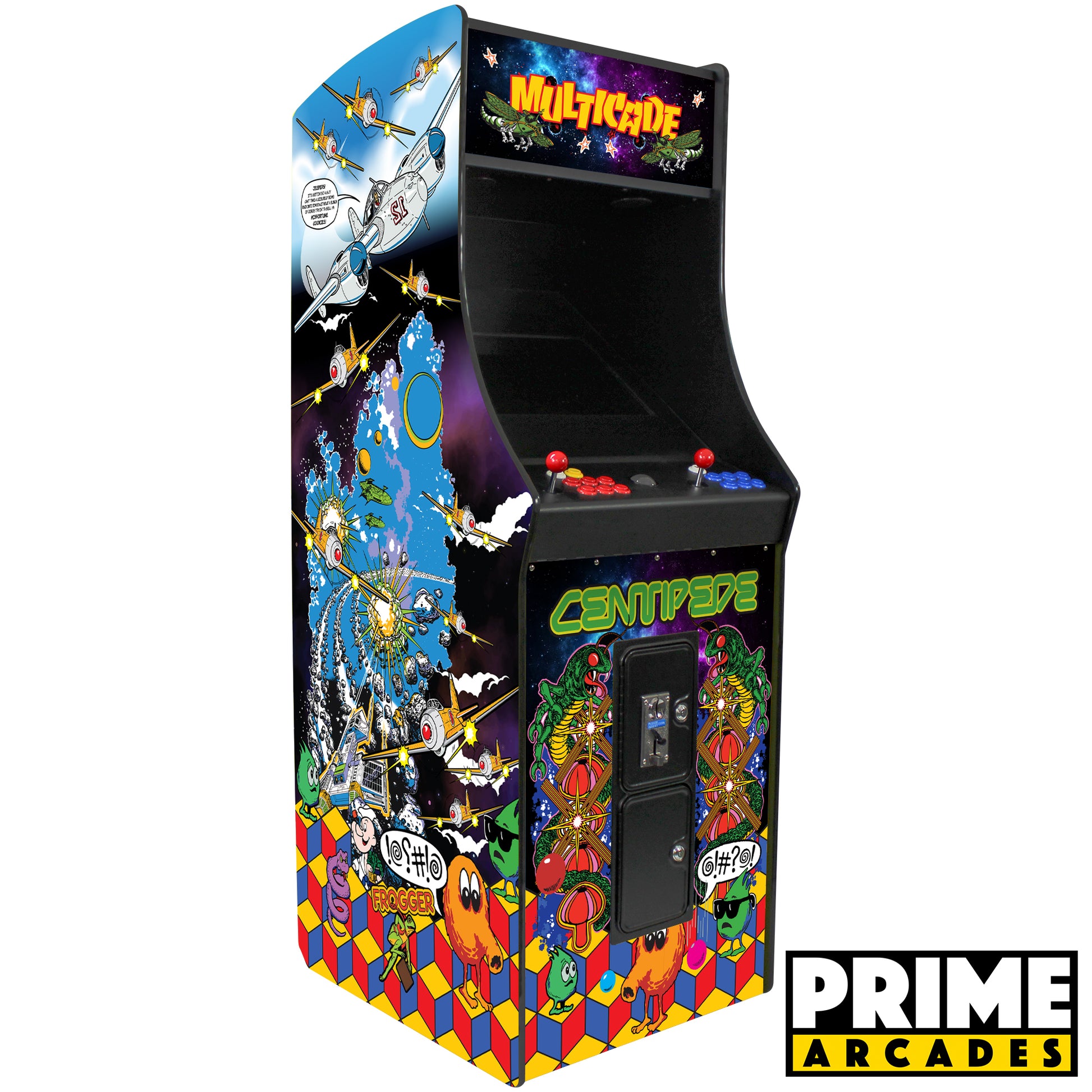 412 Games in 1 Stand Up Arcade - Prime Arcades Inc